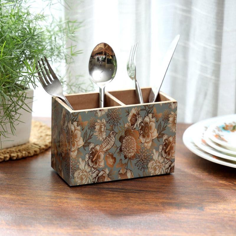 Buy Grey Gold Garden Cutlery Holder Cutlery Stand from Vaaree