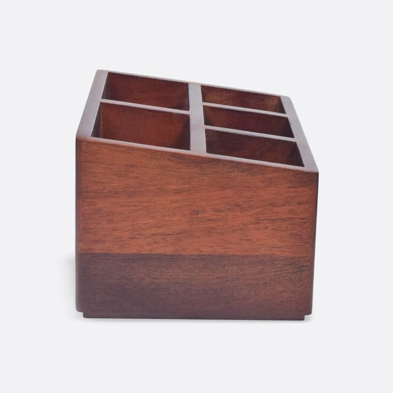 Buy Hasse Wooden Cutlery Holder Cutlery Stand from Vaaree