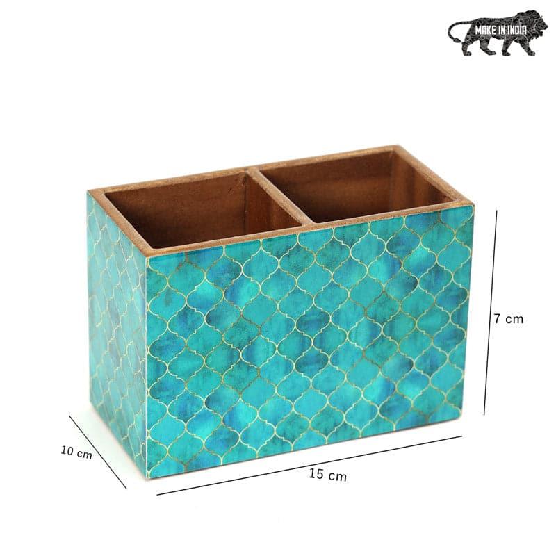 Buy Teal Drip Cutlery Holder Cutlery Stand from Vaaree