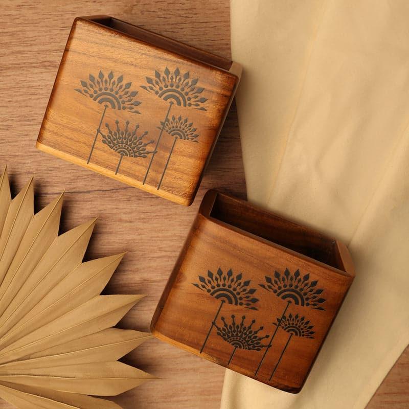 Cutlery Stand - Vadana Floral Cutlery Holder