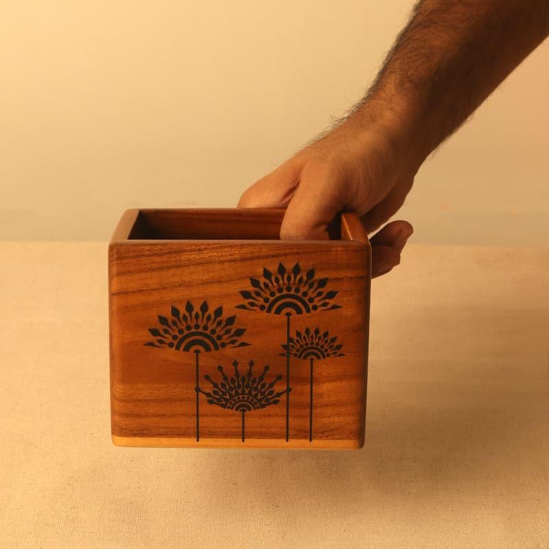 Cutlery Stand - Vadana Floral Cutlery Holder