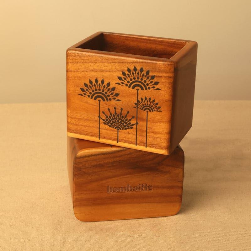 Cutlery Stand - Vadana Floral Cutlery Holder