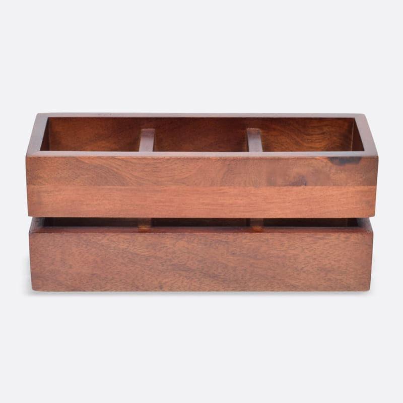 Buy Zera Wooden Cutlery Holder Cutlery Stand from Vaaree