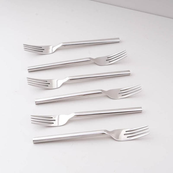 Buy Cutlery Set - Hexa Dessert Fork - Set Of Six at Vaaree online