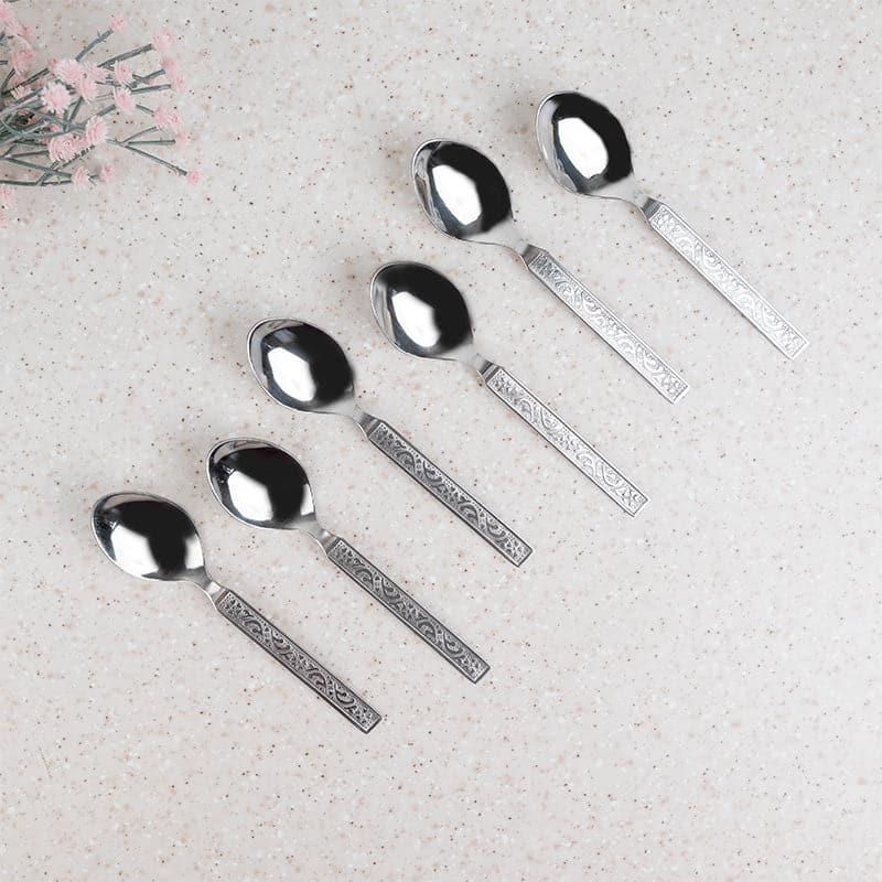 Buy Cutlery Set - Ibona Tea Spoon - Set Of Six at Vaaree online