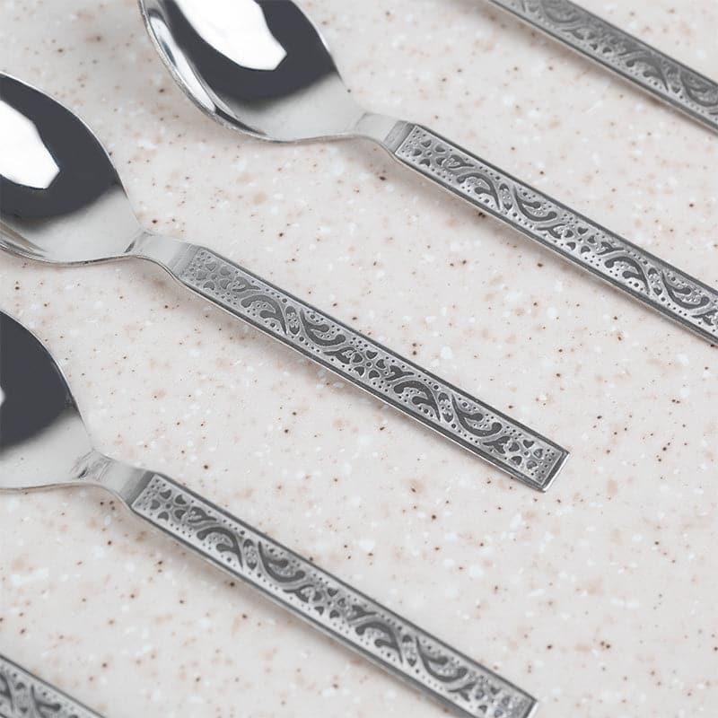 Buy Ibona Tea Spoon - Set Of Six Cutlery Set from Vaaree