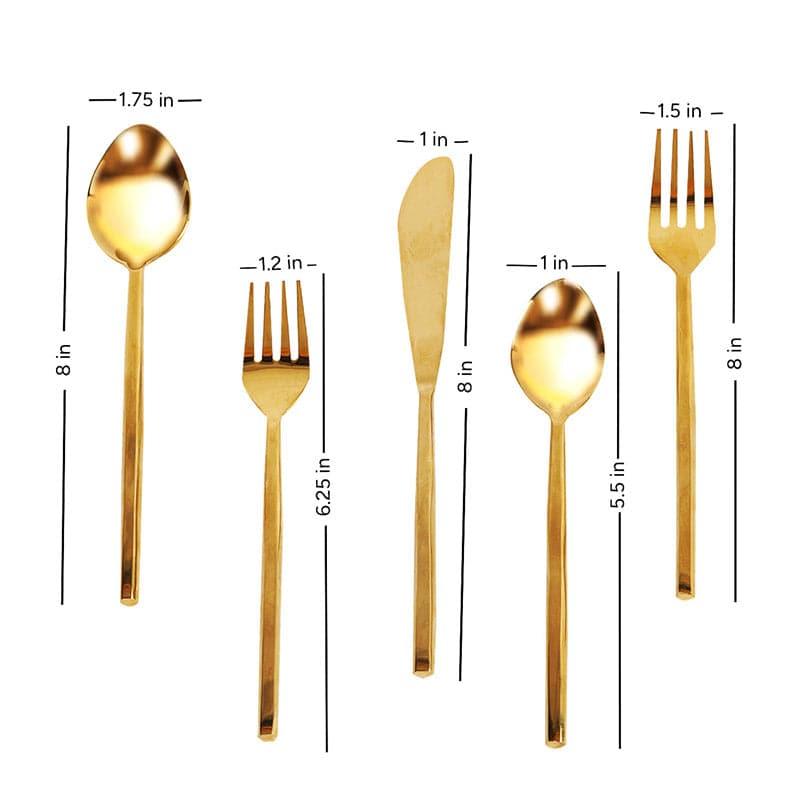 Cutlery Set - Lain Dine Cutlery - Set Of Five