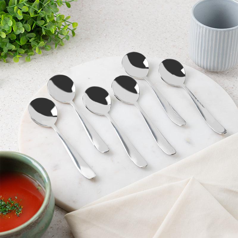 Buy Cutlery Set - Magna Baby Soup Spoon - Set Of Six at Vaaree online