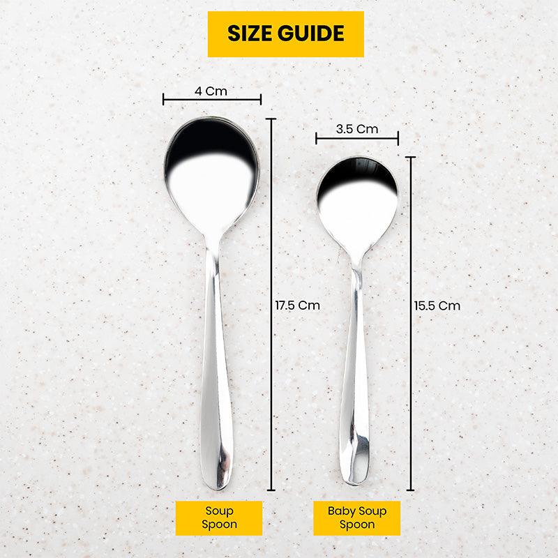 Buy Cutlery Set - Magna Baby Soup Spoon - Set Of Six at Vaaree online