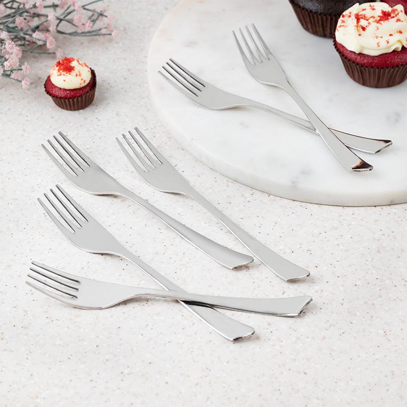 Cutlery Set - Mivana Dessert Fork - Set Of Six