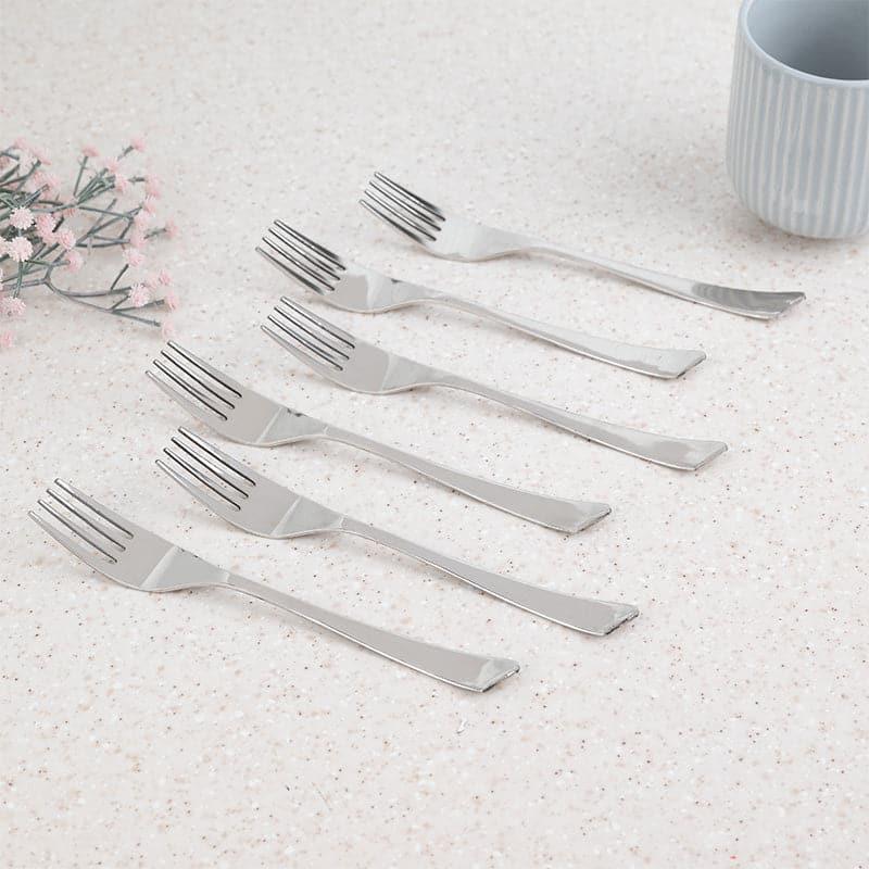 Cutlery Set - Mivana Dessert Fork - Set Of Six