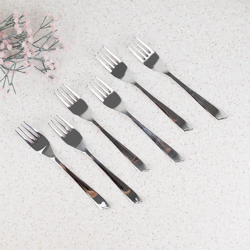 Cutlery Set - Mivana Dessert Fork - Set Of Six