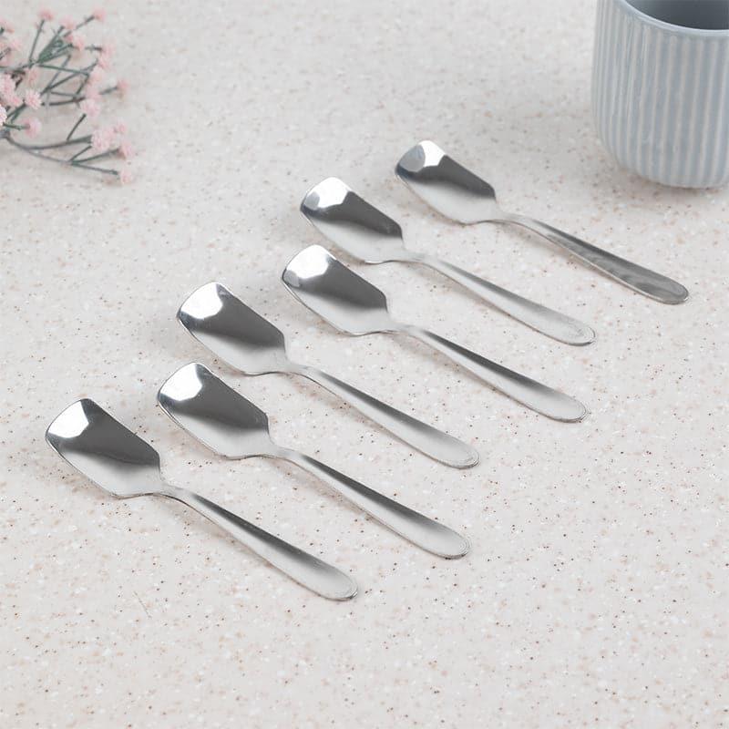 Buy Sivona Ice Cream Spoon - Set Of Six Cutlery Set from Vaaree