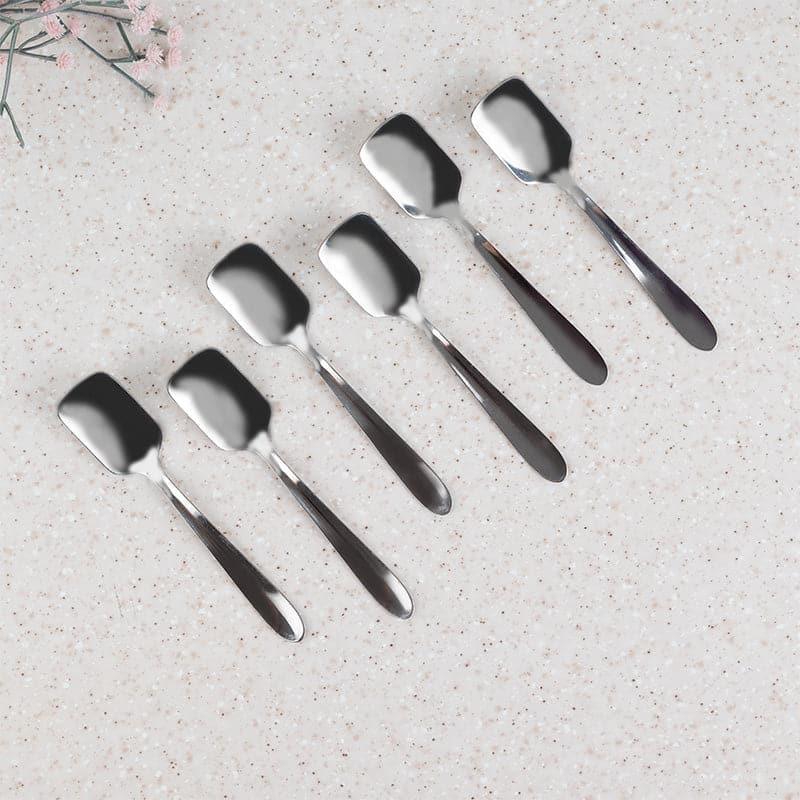 Buy Sivona Ice Cream Spoon - Set Of Six Cutlery Set from Vaaree