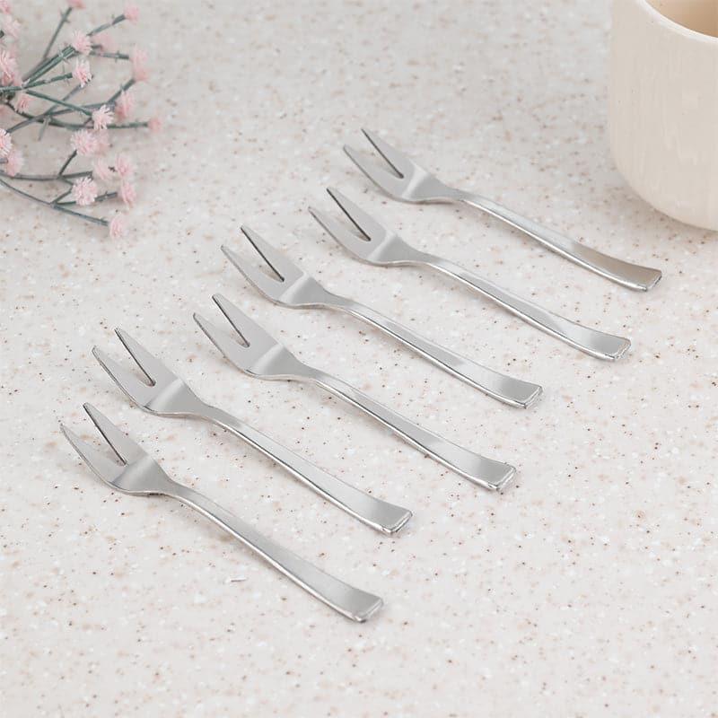 Buy Vidaara Fruit Fork - Set Of Six Cutlery Set from Vaaree