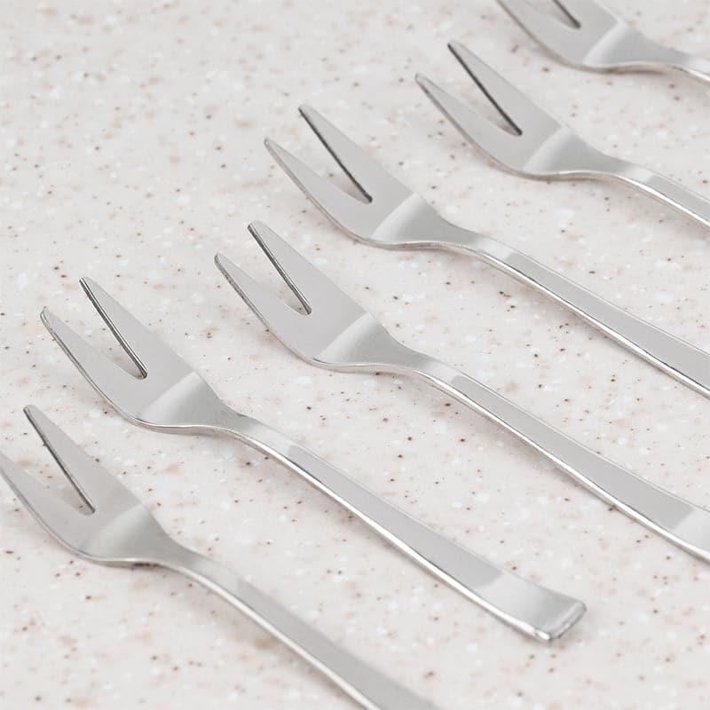 Buy Vidaara Fruit Fork - Set Of Six Cutlery Set from Vaaree