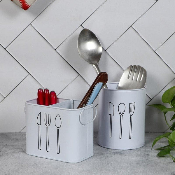 Cutlery Stand - Anik Cutlery Holder - Set Of Two