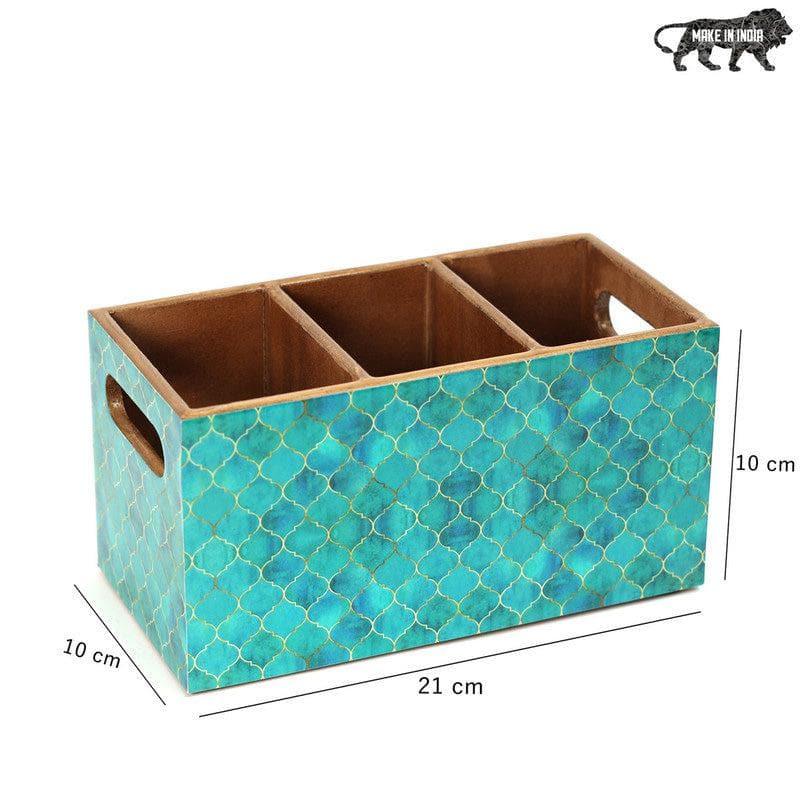 Buy Cutlery Stand - Blue Ombre Patterened Cutlery Holder at Vaaree online