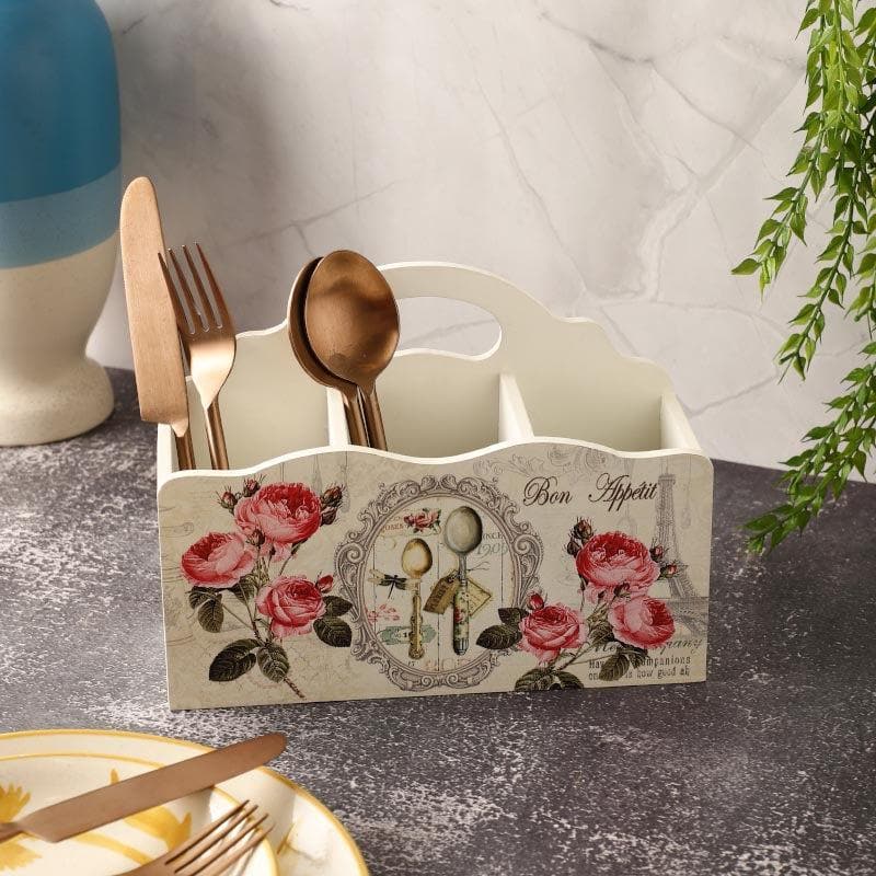 Buy English Bloom Cutlery Holder Cutlery Stand from Vaaree