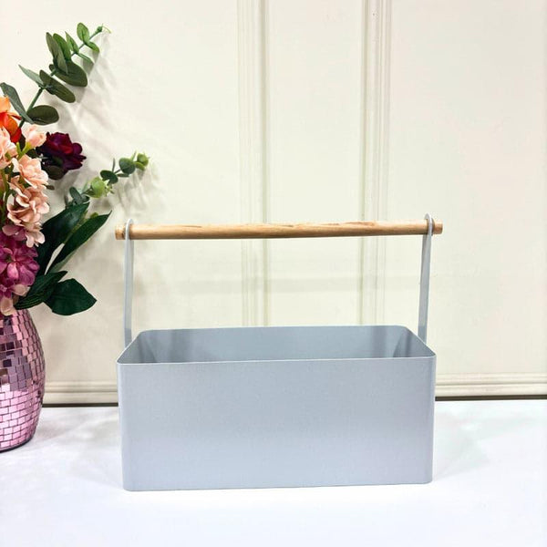 Cutlery Stand - Ferrous Fun Cutlery Caddy - Grey