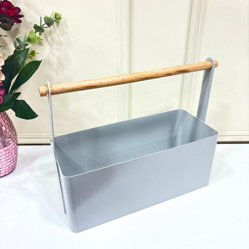 Cutlery Stand - Ferrous Fun Cutlery Caddy - Grey