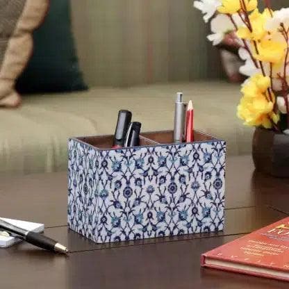 Buy Indigo Florets Cutlery Stand Cutlery Stand from Vaaree