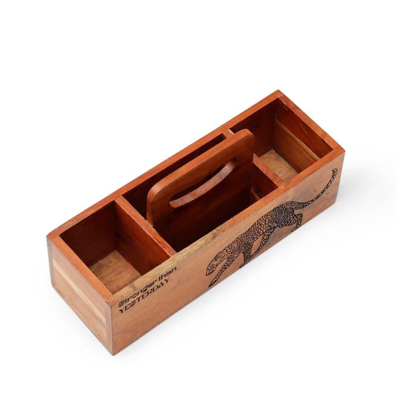 Buy Leopard Cutlery Holder Cutlery Stand from Vaaree