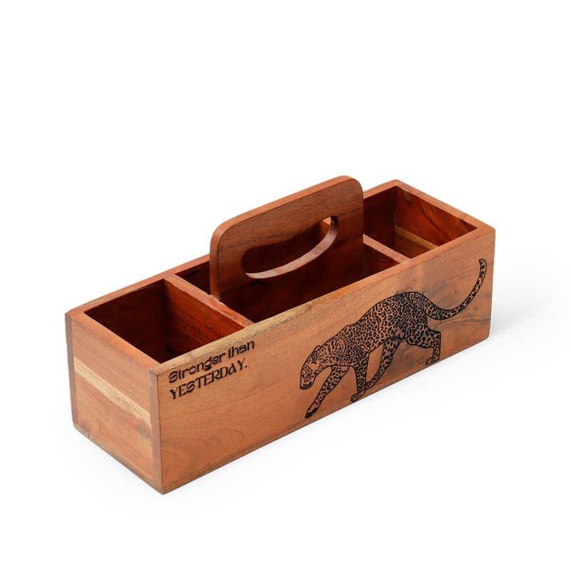 Buy Leopard Cutlery Holder Cutlery Stand from Vaaree