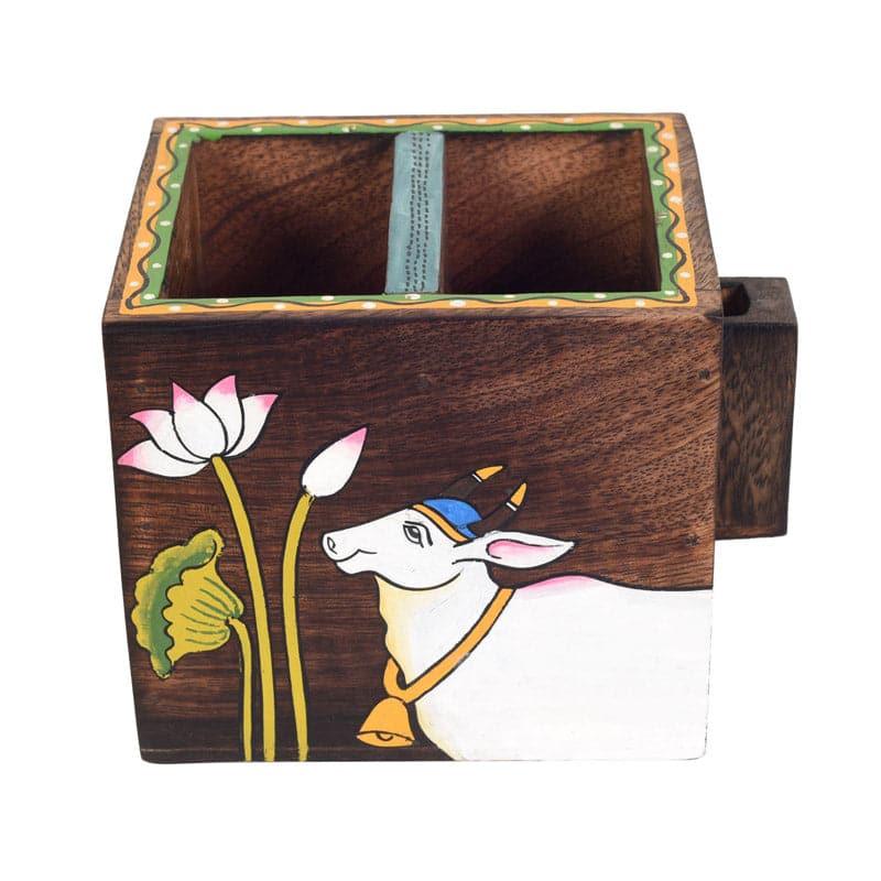 Buy Pichhwai Leela Cutlery Holder Cutlery Stand from Vaaree