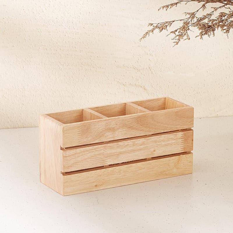 Buy Thiro Wooden Cutlery Holder Cutlery Stand from Vaaree