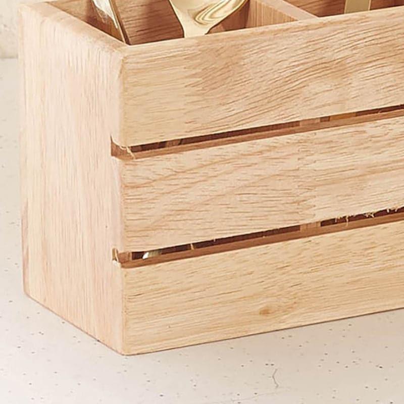 Buy Thiro Wooden Cutlery Holder Cutlery Stand from Vaaree