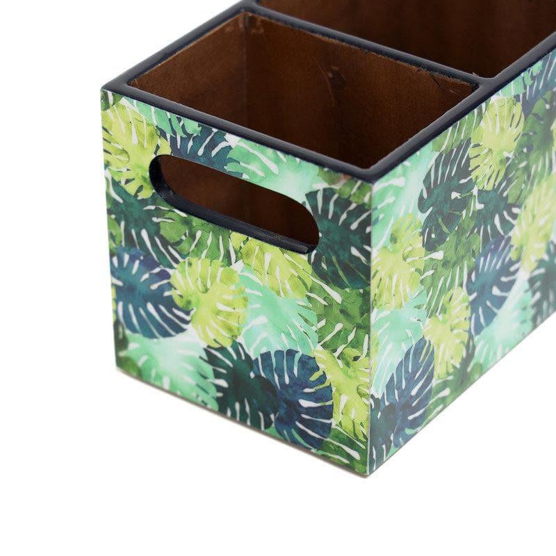 Cutlery Stand - Tropical Leaf Cutlery Holder