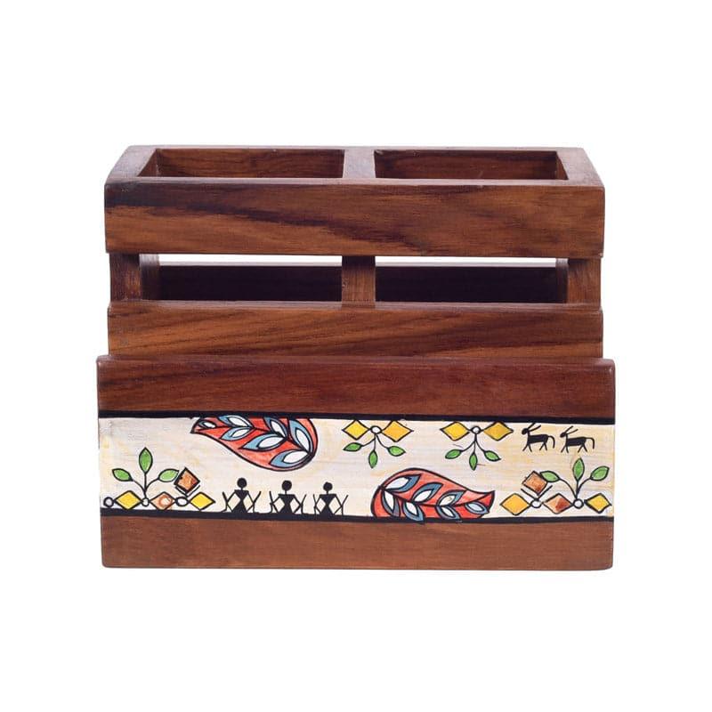 Cutlery Stand - Warli Routine Cutlery Holder