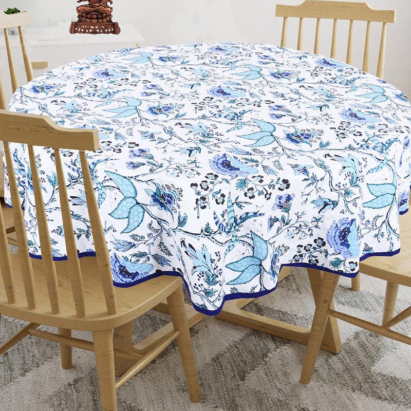 Buy Muhina Table Cover (Blue) - Four Seater Table Cover from Vaaree