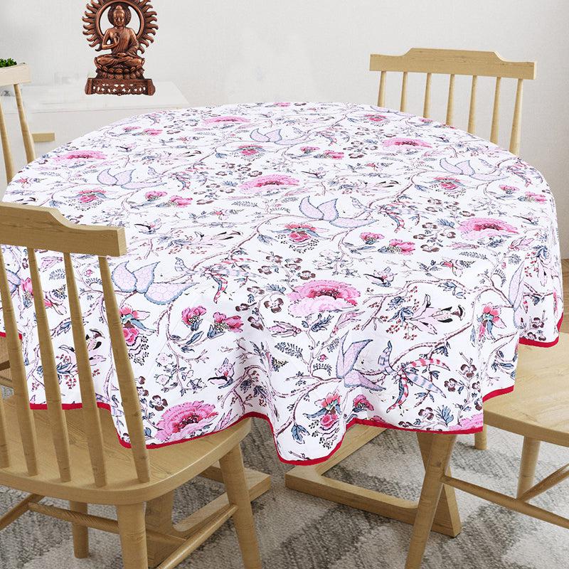 Buy Muhina Table Cover (Pink) - Four Seater Table Cover from Vaaree