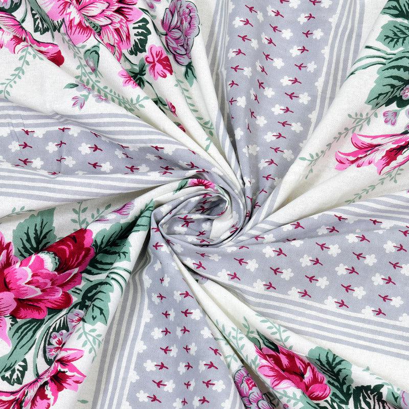 Buy Neve Floral Bedsheet - Pink Bedsheets from Vaaree