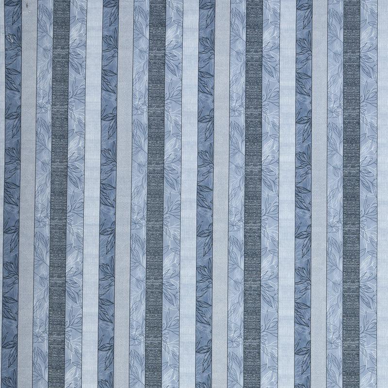 Bedsheets - Ishya Striped Bedsheet - Blue