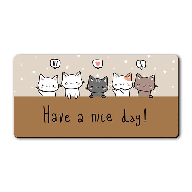 Buy Have A Nice Day Desk Mat Desk Mat from Vaaree