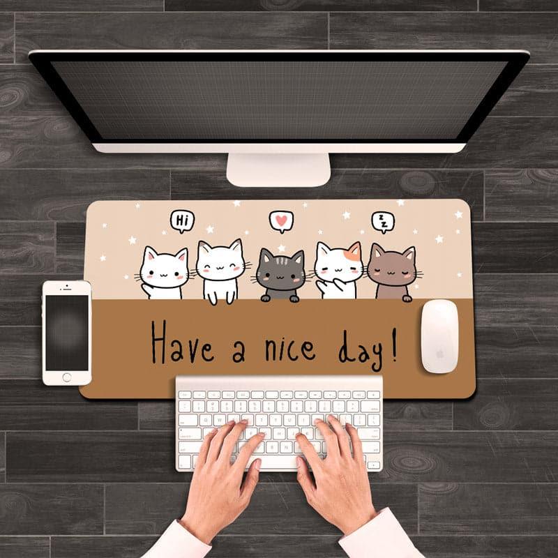 Buy Have A Nice Day Desk Mat Desk Mat from Vaaree