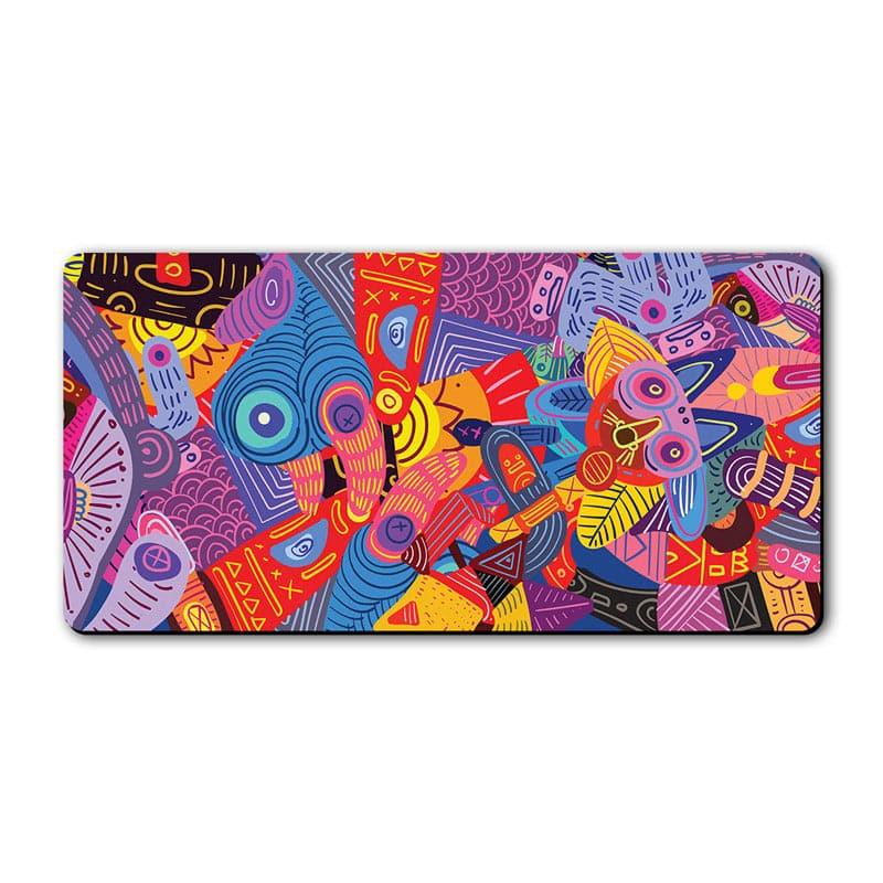 Buy Marsa Abstract Desk Mat Desk Mat from Vaaree