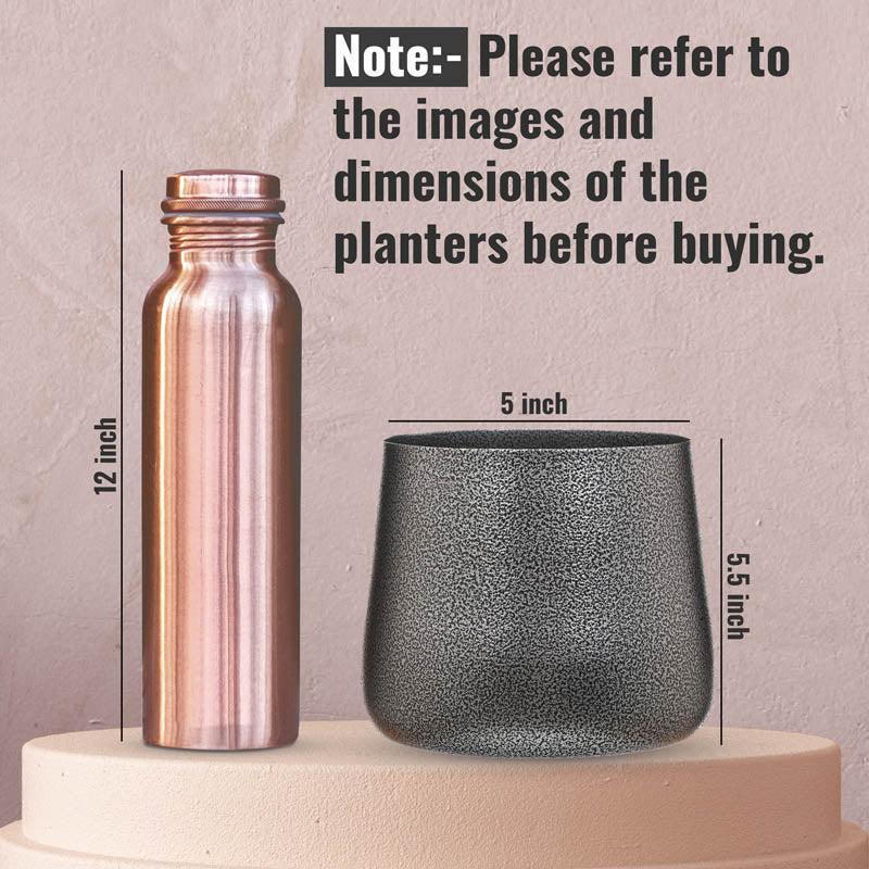 Buy Nita Handcrafted Planter - Silver Pots & Planters from Vaaree