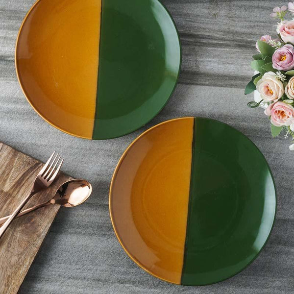 Buy Dinner Plate - Dual Tone Dinner Plate - Set Of Two at Vaaree online