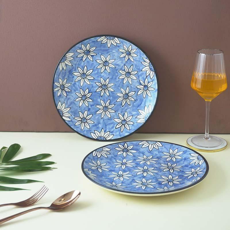 Dinner Plate - Little Blue Bloom Dinner Plate - Set Of Two