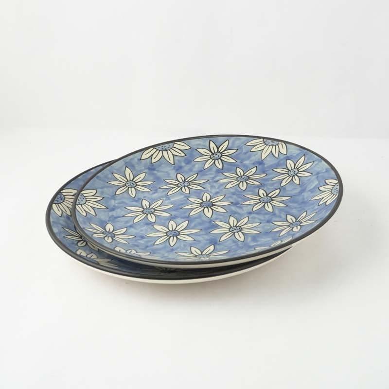 Dinner Plate - Little Blue Bloom Dinner Plate - Set Of Two