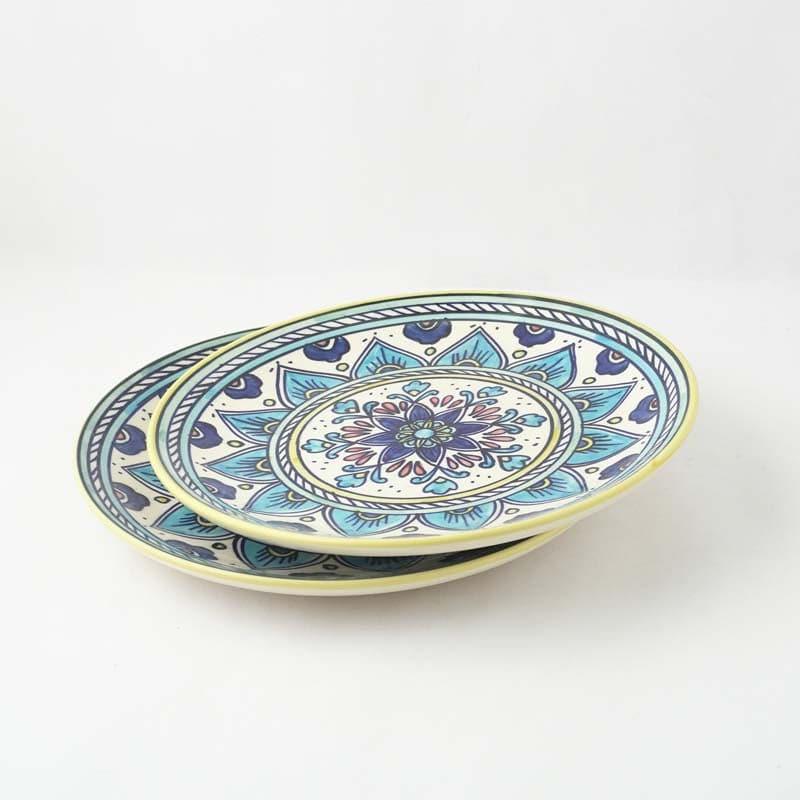 Dinner Plate - Mandala Sync Dinner Plate - Set Of Two