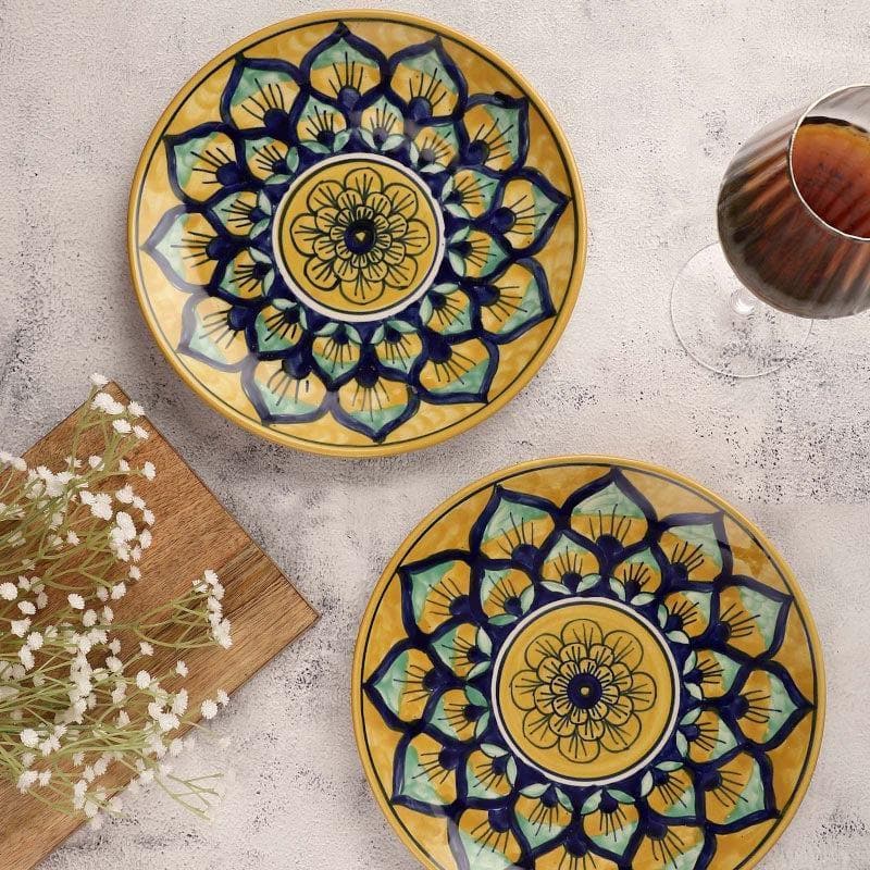 Dinner Plate - Mindful Mandala Dinner Plate - Set Of Two