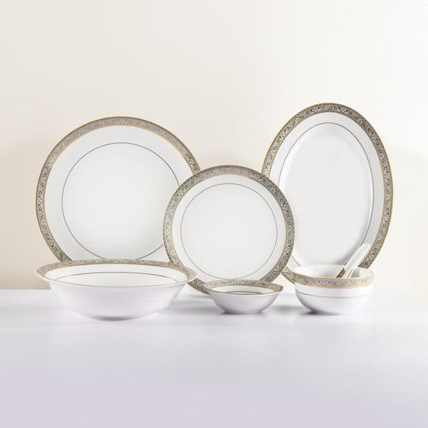 Buy Awana Dinner Set - 33 Piece Set Dinner Set from Vaaree