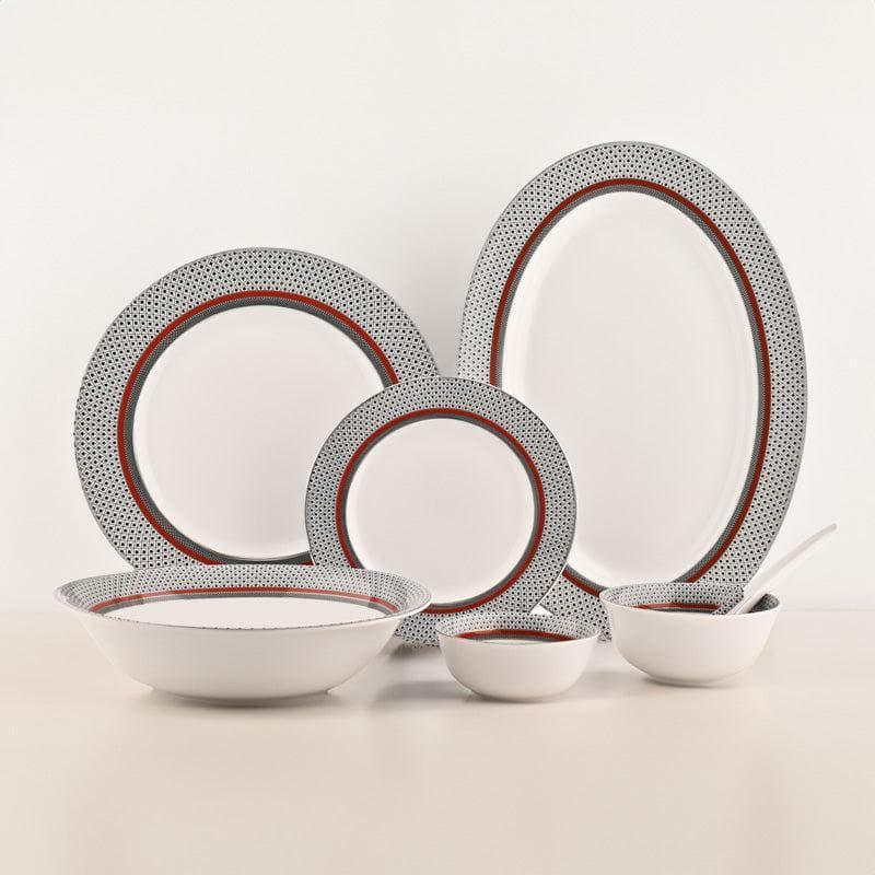 Dinner Set - Azul Glaze Dinner Set - 33 Piece Set