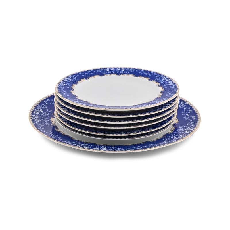 Dinner Set - Christine Platter and Plates - Seven Piece Set