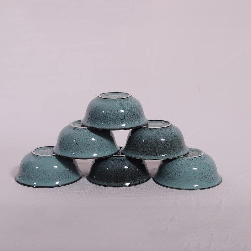 Dinner Set - Jade Green Dinner Set - Seven Piece Set